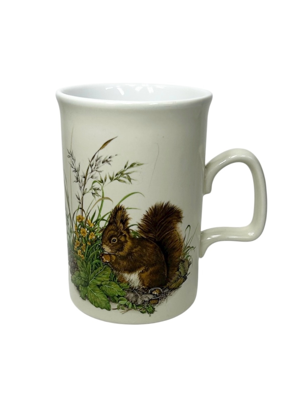 Vintage  Ashdale Red Squirrel Stoneware Mug  Made in England Collectible
